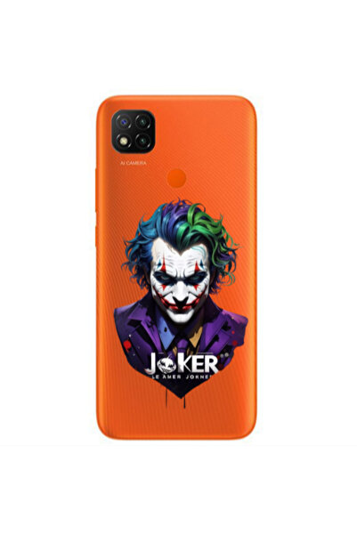 Other Xiaomi Redmi 9c Le amer Joker Transparent Silicone TPU Θήκη