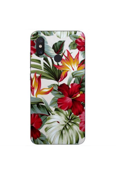 Other Xiaomi Mi 8 laves and flowers Transparent Silicone TPU Θήκη