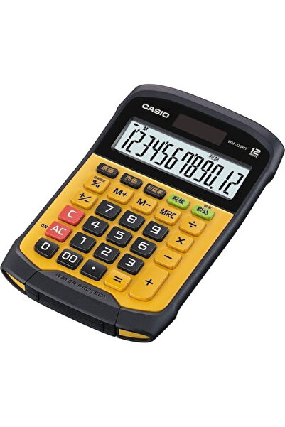 Casio Αριθμομηχανή 12 ψηφίων σε κίτρινο χρώμα 1 τεμάχιο Κωδικός: WM-320MT