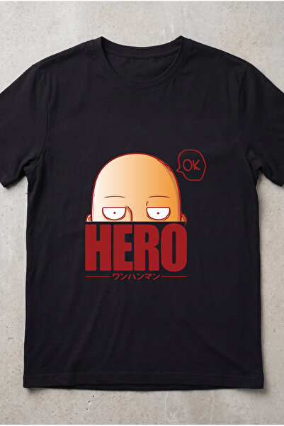 Silkensoul One Punch Man Anime Printed Standard Cut Unisex Tshirt