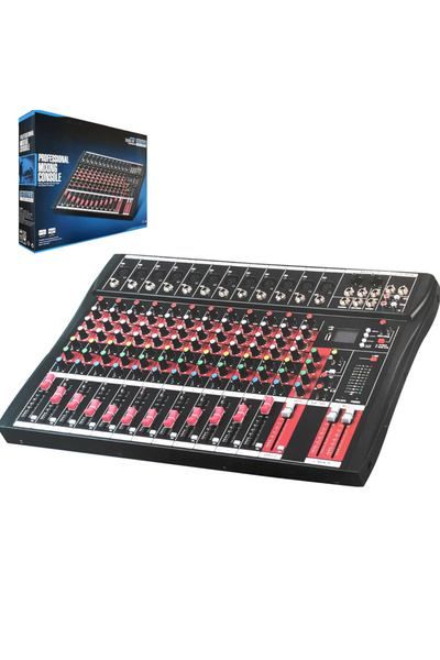 Poke Deck Mixer 12 Kanal Bt/Usb Poke-4415