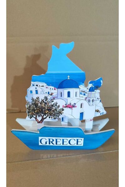 Tradesor Διακοσμητικό Souvenir - Greece - Σετ 2 τεμάχια - LY2615 - 125547