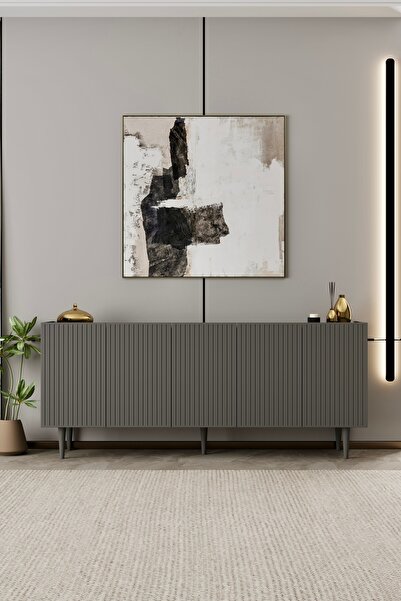 enwood Capella MDF 5 Kapaklı Konsol 200 cm
