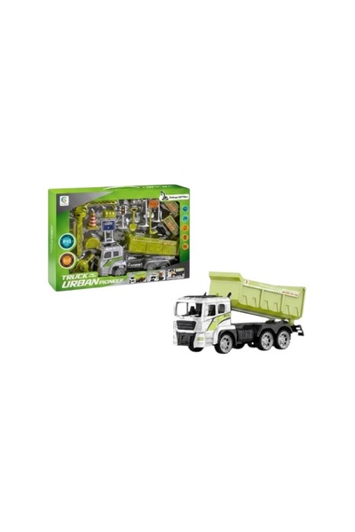 Tradesor Σετ όχημα Φορτηγό με αξεσουάρ - 6607-B - 232587