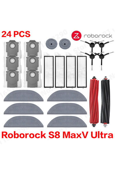 choice2 roborock Set 2 Roborock S8 MaxV Ultra Robot Vacuum Spare Parts Main S...