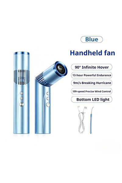 choice2 blue Lipstick Fan Portable Outdoor 199 Speed Brushless High Speed Fan...