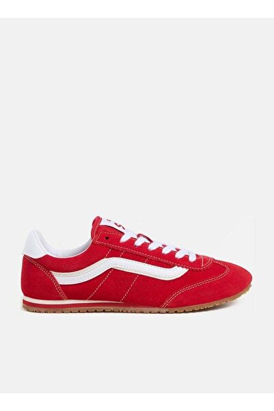 VANSEY VANS Super Lowpro Casual Sneakers in Red-Lifestyle Shoes for Men/Women...