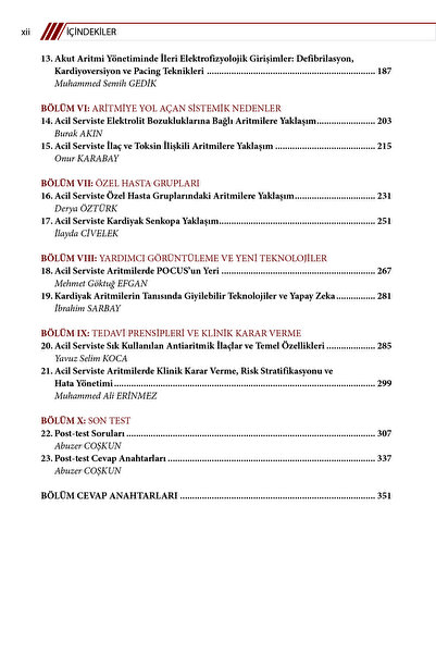 Ema Tıp Kitabevi Acilde Aritmiler 2.Baskı