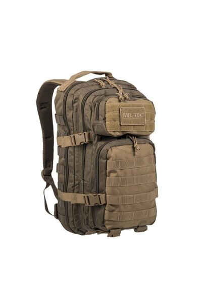 Mil-Tec Rucsac Assault, Mil-Tec, Material textil, 20 l, Verde