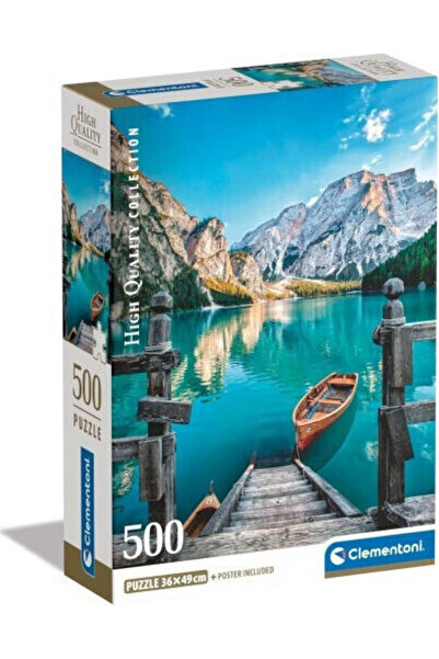 CLEMENTONI Puzzle 2D Lacul Braies 500 Piese Cod: 35538