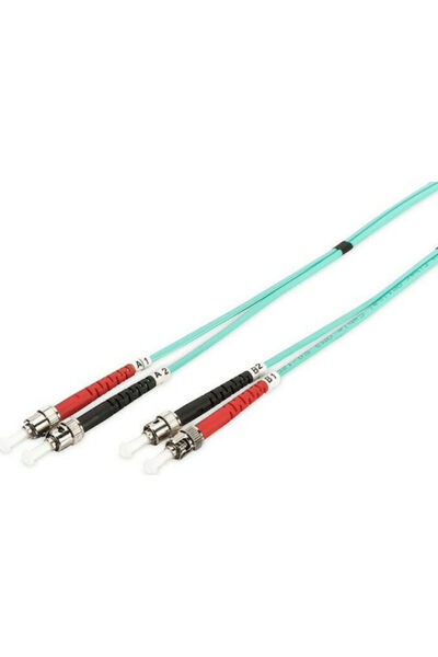 Digitus Cablu de fibră optică ST-ST 2m Turcoaz Cod: DK-2511-02/3