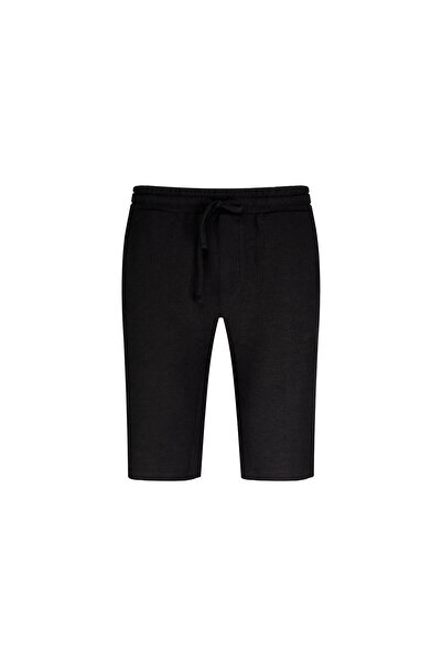 Hatemoğlu Black Regular Fit Jogger Pants with Side Pockets