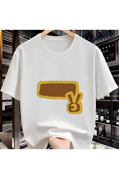 12 Teknoloji Men'S T-Shirt, Cartoon Hand-Painted Style, Black Background, Bro...