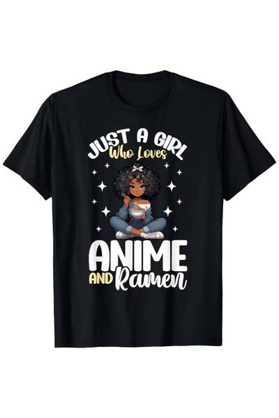 12 Teknoloji تي شيرت جرافيك بطبعة Just A Who Loves And Ramen للنساء والرجال، ...
