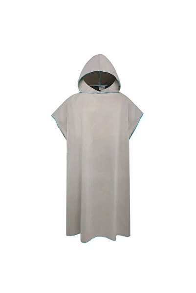 Choice1 Grey Quick Dry Changing Robe Hooded Absorbent Bathrobe Super Absorben...