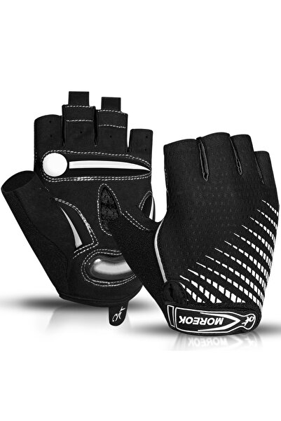 Choice16 M WHITE MOREOK Cycling Gloves,Breathable Bicycle Gloves,5MM Gel Pads...