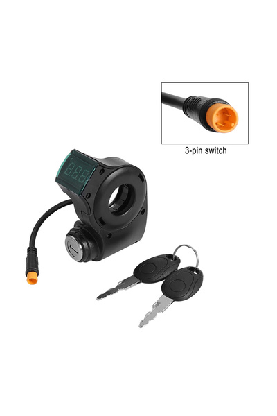 Choice3 A For Kukirin G2 Pro Electric Scooter Power Key Lock with Keys Electr...