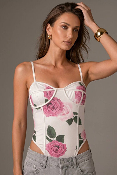 oshebu Kadın Askısı Ayarlanabilir Bodysuit