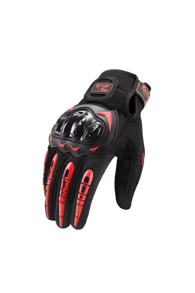 Choice18 M Red Gloves Motorcycle Gloves Men Touch Screen Moto Racing Riding M...