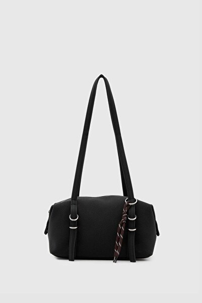 Shule Bags Gia Charmlı Oval Bag Black