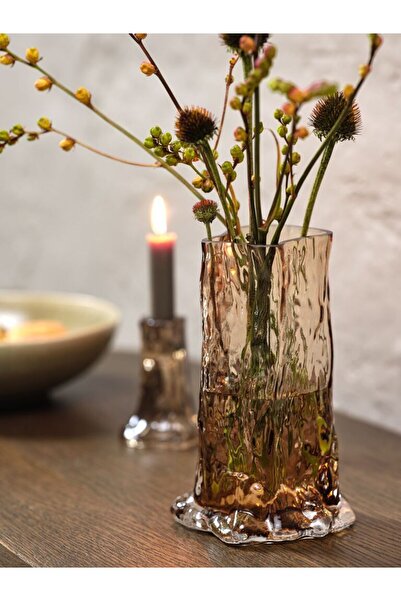 petbutik35 Vase Ottomans Ø12Xh20Cm Glass