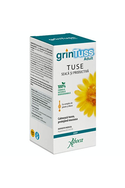Grintuss Абока Сироп за възрастни, 180г