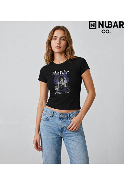 Grafftee Clothing Μπλε βελούδινο σχέδιο, 100% βαμβάκι, Unisex, Υψηλής ποιότητ...