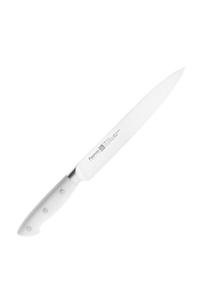 Fissman Cutit de bucatarie, Linz, Otel, Maner plastic, 320x200mm, 156g, Alb