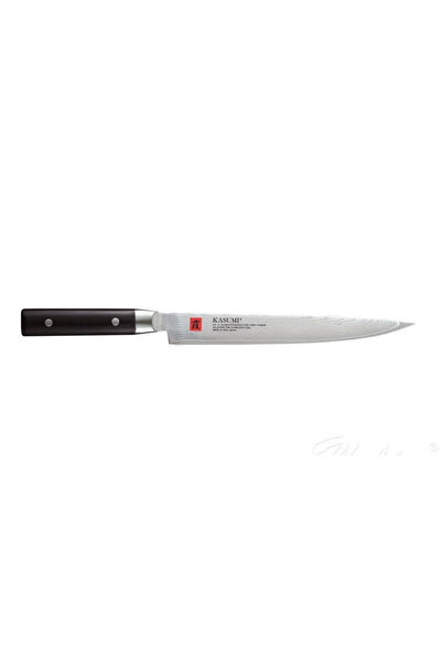 Kasumi Cutit universal, Kasumi, Otel/lemn, 24 cm, Argintiu/negru