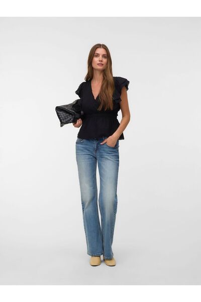 Vero Moda Top mit Schößchen AWNORDEN Top