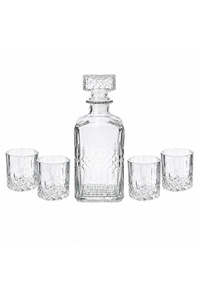 Cook Concept Set decantor whisky cu 4 pahare Cook Concept, sticlă, 900 ml + 4...