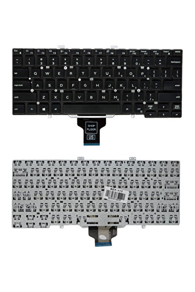 unbranded Πληκτρολόγιο για Dell Latitude 5400/5401/5411/5410/7400 KEY-117, US...