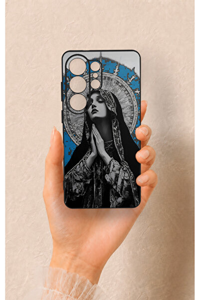 Vip Case Samsung S26 Ultra Uyumlu Rahibe Desenli Silikon Kılıf