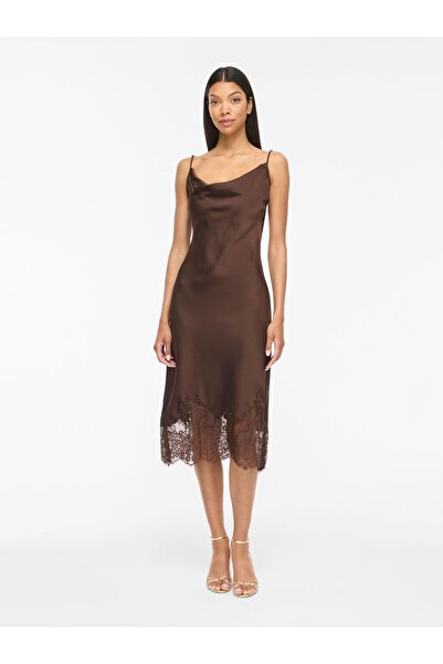 VILA Maxikleid VISABEL Spitzen