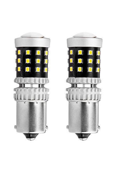 AMIO Set becuri LED CANBUS 39 SMD 1156 BA15S P21W R10W R5W R21W Alb Xenon 600...