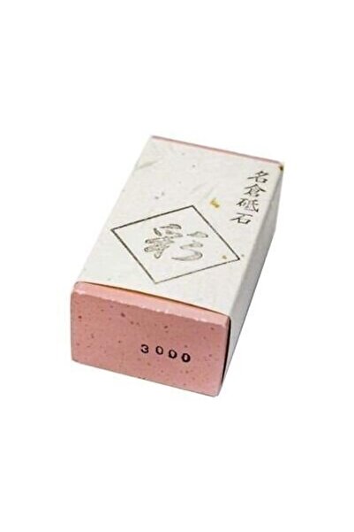Naniwa Piatra pentru ascutirea cutitelor Nagura 3000, alb, 59x29x19mm