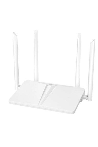 Imou Router wireless HR340, 4 porturi, 4 antene, 300 Mbps, 2.4 GHz, Auto-sync