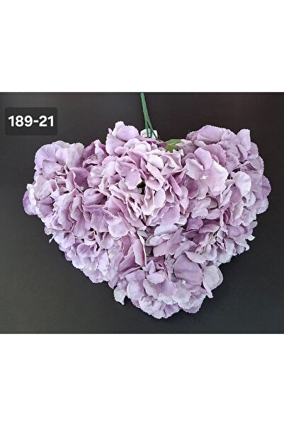 LUCIDIUSDECOR Buchet cu hortensii artificiale mov prăfuit - 52cm