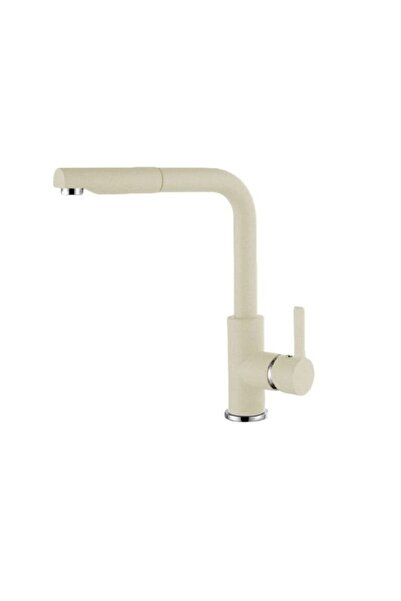 Karag Pro Dus Granitek Μπαταρία Kουζίνας Bianco Antico 62 (Κίτρινο) Ακρυλική ...