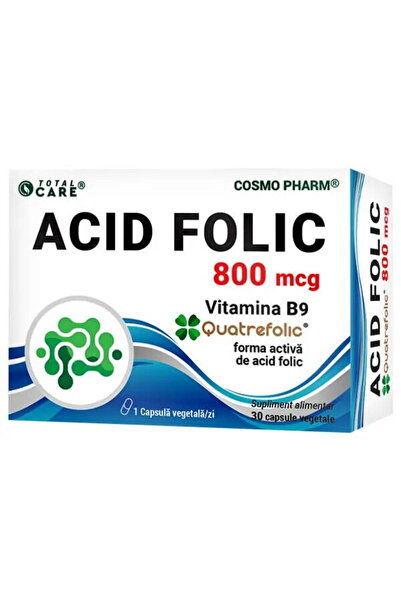 Cosmo Pharm Acid Folic 800mcg Quatrefolic 30cps