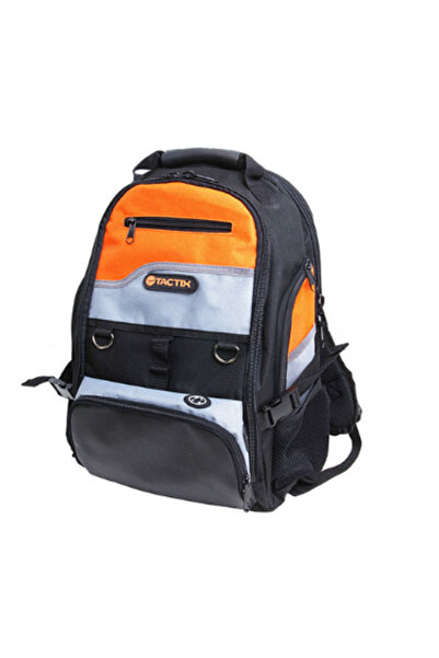 Tactix 323147 Τσάντα Εργαλείων Πλάτης Με 18 Θήκες 47× 35 × 28cm