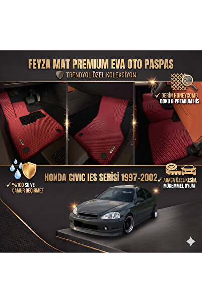 FEYZA OTO HONDA CİVİC İES 1997-2002 SERİSİ ARACA ÖZEL EVA PASPAS TAKIMI FEYZA...