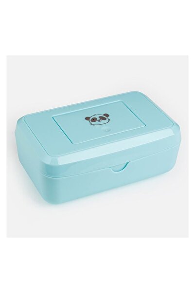 Jumbo Cutie din Plastic Turcoaz pentru Servetele Umede 20x11x8cm, pentru bebe...