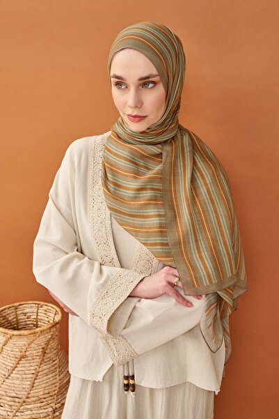 Silk Home Riva Shawl Tencel Line Milk Coffee