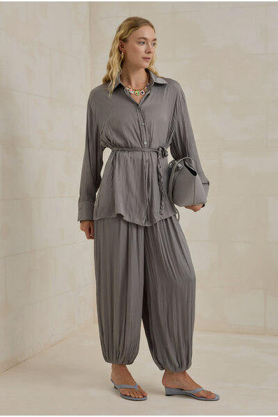 HEQA Shalwar Suit Gray