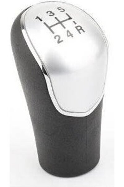 TorQen Mitsubishi Lancer Gray Leather Gear Shift Knob 5 Gear