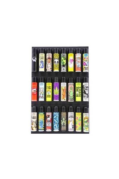 OEM Display pentru brichete Clipper, Panou de prezentare pentru 24 de brichet...
