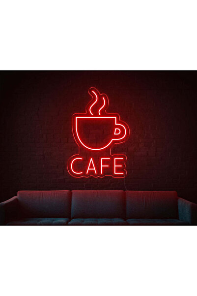 NEON TABELACIM CAFE Yazılı ve Şekilli Neon Tabela