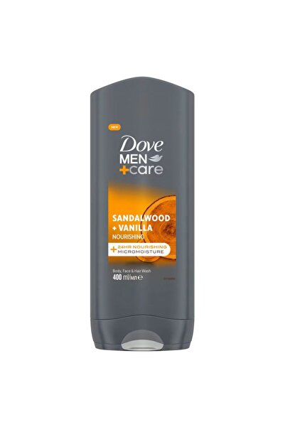 Dove Gel de Dus, Dove, 400 ml Men Sandalwood, Vanilla