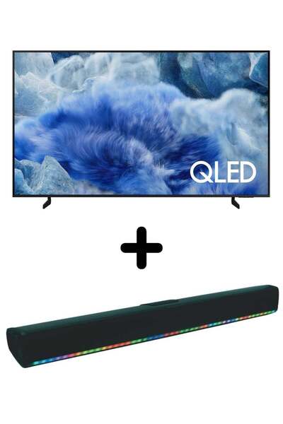 Samsung 85 Inch QLED Q8F 4K Vision AI Smart TV (2025) + 2.0 Channel Portable ...